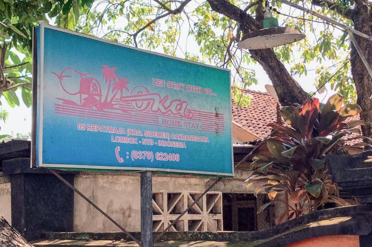 Oka Homestay Mitra Reddoorz Mataram Exterior foto